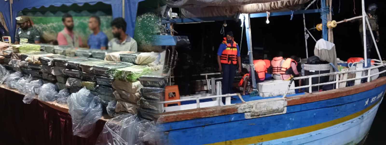 තංගල්ල ධීවර වරායට රැගෙන ආ යාත්‍රාවේ අයිස් 261kgක්